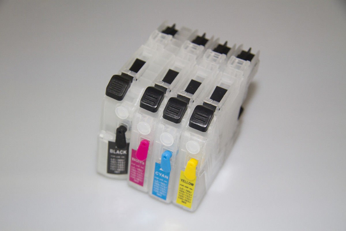how do you install ink into brother lc 201 lc203 printer how do you install ink into brother lc 201 lc203 printer