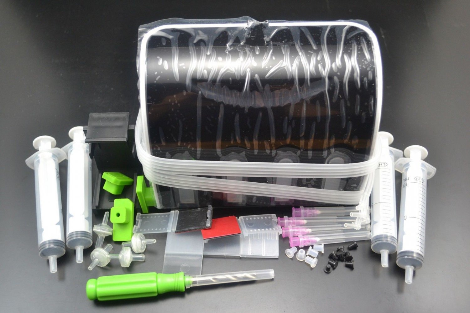 CISS DIY tool kit compatible for HP 62 Officejet 7640 5740 ENVY 5640 5740 7640