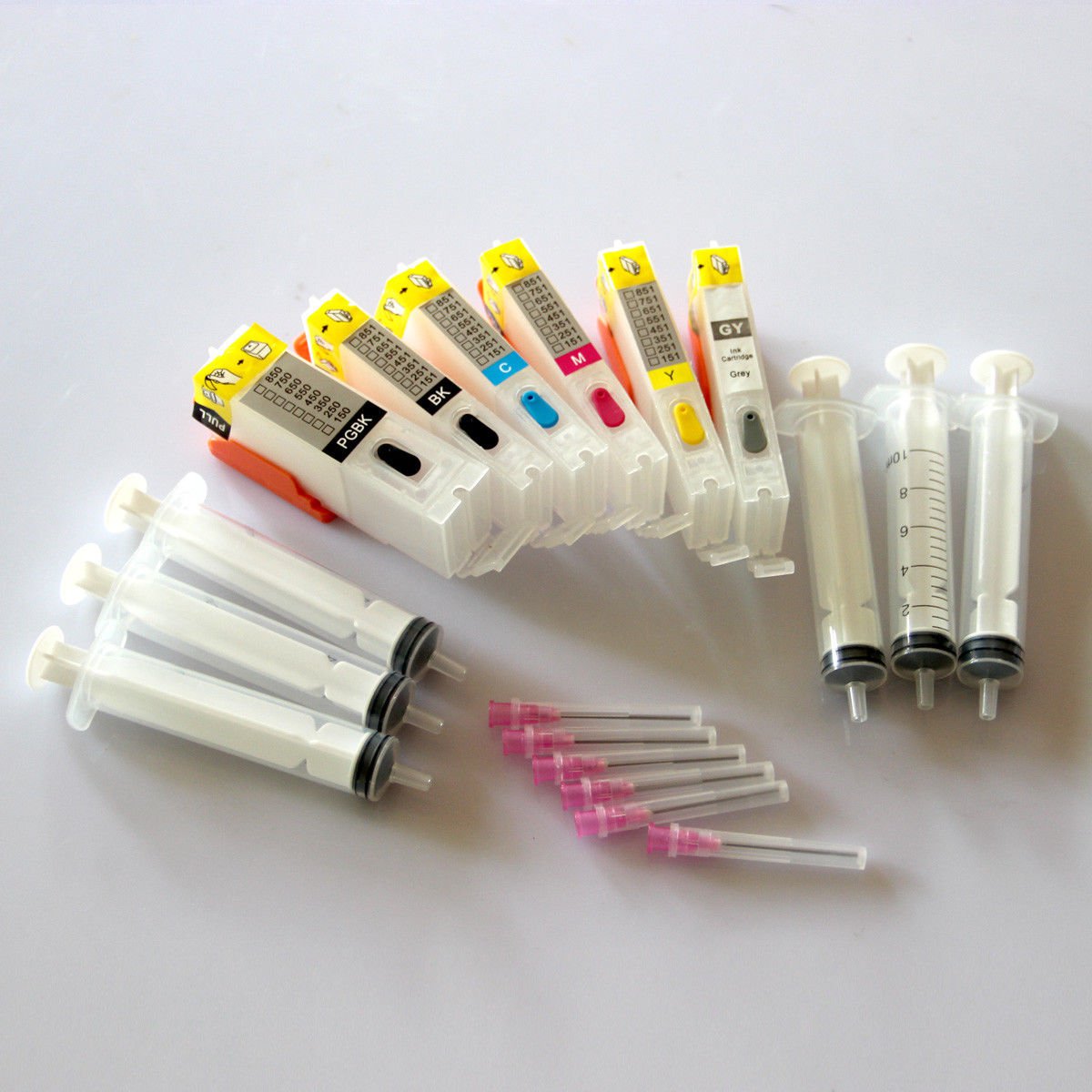 For CANON MG7520 MG7120 MG6320 MG6420 IP8720 refillable ink cartridge