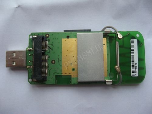 BRAND NEW MINI PCI-E WWAN TO USB ADAPTER WITH SIM CARD SLOT