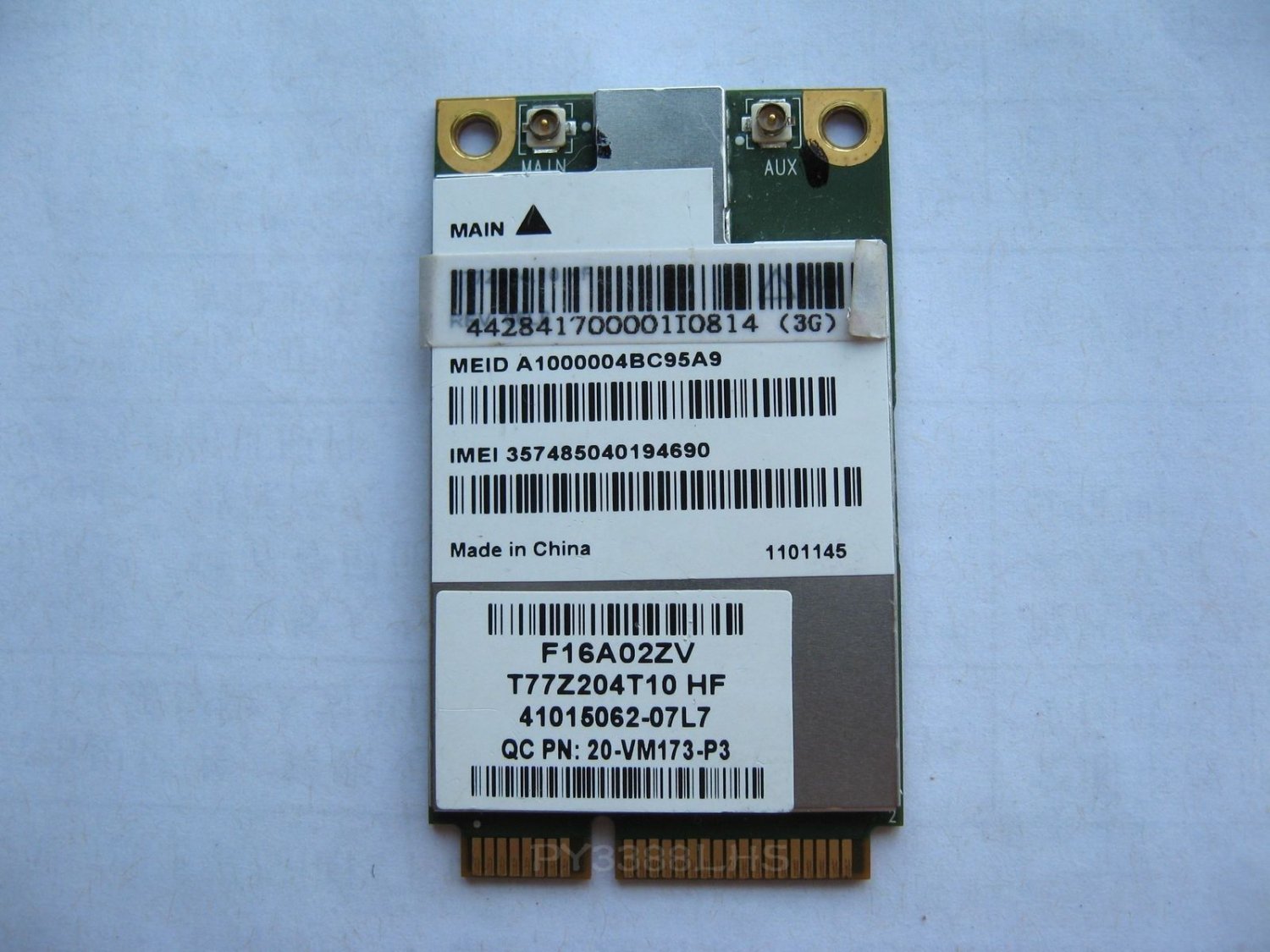 Gobi3000 HSPA +/EV-DO 14.4M/3.1Mbps for Panasonic Toughbook CF-19/31/53/H2/C1/C2