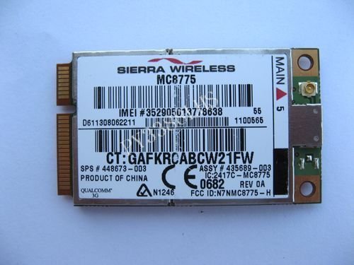 Sierra Wireless MC8775 HP HS2300 UMTS HSDPA 7.2Mbps for HP 6910P 2710P 2510P