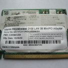 Intel Pro Wireless 802.11b WM3B2100 11Mbps MiniPCI Network Adapter