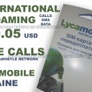 Lycamobile Ukraine Prepaid SIM Card ACTIVATED Roaming Worldwide