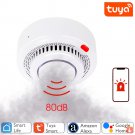 Tuya WiFi Smoke Alarm Fire Protection Smoke Detector Smokehouse Combination Fire Alarm