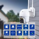 5MP Security Protection Wireless 4G SIM Card Camera Outdoor PTZ WIFI Video Surveillance