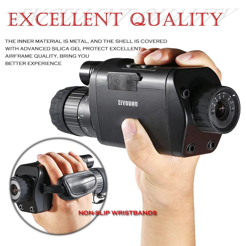 WIFI Connection IR Digital Night Vision-Device 3.5-10.5X Magnification Monocular Day & Night