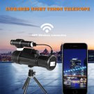 Mini Night Vision Device 12x50 Wifi IR Infrared NightVision Monocular + Phone Holder