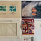 Creatures Of the Sea Album Stamps US & Soviet Russia Blocks of 4 mb13 Complete