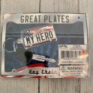 US Flag All American GRANDPA MY HERO Keychain Keyring Acrylic Patriotic Gift USA US Flag All American GRANDPA MY HERO Keychain Keyring Acrylic Patriotic Gift USA