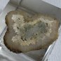 Las Torres Mine Uruguay Stalactite Slice Polished Crystal Display Specimen 1.4