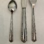 Oneida Deluxe Cherie Childs Dinner Place Setting Fork Spoon Knife Kids Glossy