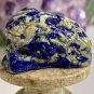 Antique Chinese Lapis Lazuli Carved Stone Ram Carving Animal Figurine Pendant