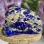 Antique Chinese Lapis Lazuli Carved Stone Ram Carving Animal Figurine Pendant