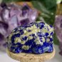 Antique Chinese Lapis Lazuli Carved Stone Ram Carving Animal Figurine Pendant