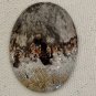 Polished Crazy Lace Agate Cabochon Lapidary Fancy Oval Picture Cab 1.5"x1.2" 10g