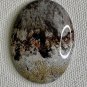 Polished Crazy Lace Agate Cabochon Lapidary Fancy Oval Picture Cab 1.5"x1.2" 10g