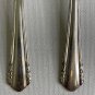 8 Wm A Rogers A1 Plus Oneida Silverplate Malibu Teaspoons Spoons 1934 Vintage