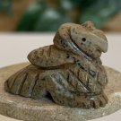 Zuni Fetish Eagle Bird Carved Native American Stone Figurine Hand Carved Figure Zuni Fetish Eagle Bird Carved Native American Stone Figurine Hand Carved Figure