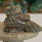 Zuni Fetish Eagle Bird Carved Native American Stone Figurine Hand Carved Figure