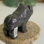 Miniature LION Stone Carving Mini Figurine Steatite Soapstone Animal Figure 1.5"