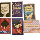 Graduation Greeting Cards with Envelopes Sealed Packages All Different Lot of 6 Graduation Greeting Cards with Envelopes Sealed Packages All Different Lot of 6