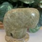 Native American Carved Buffalo Fetish Figurine Carving Stone Bison Spirit Animal