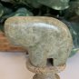 Native American Carved Buffalo Fetish Figurine Carving Stone Bison Spirit Animal