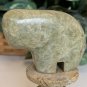 Native American Carved Buffalo Fetish Figurine Carving Stone Bison Spirit Animal