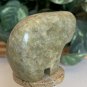 Native American Carved Buffalo Fetish Figurine Carving Stone Bison Spirit Animal