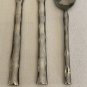 TOWLE LIVING COLLECTION CALYPSO Stainless 9" Dinner Knives 6.25" Spoon Wavy Grip