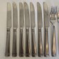 Cambridge Stainless Flatware Danielle Dinner Forks Knives Spoons Set of 12 Pcs
