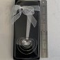 Heart Shaped Measuring Spoons Cooking Set Of 4 Stainless Steel Engraved Sayings