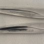 6 Vintage Castle Court WHEAT Spoons Stainless Steel Glossy Spoon Set 6.75" & 6"