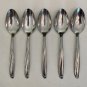 5 Vintage Oneida Simeon L & George H Rogers PARAMOUNT Stainless Dinner Spoons 7"