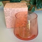 Rose Quartz Inspired Crystal Healing Glass Snifter Goblet DT Wand Love Kindness