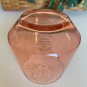 Rose Quartz Inspired Crystal Healing Glass Snifter Goblet DT Wand Love Kindness