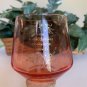 Rose Quartz Inspired Crystal Healing Glass Snifter Goblet DT Wand Love Kindness