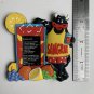 Vintage Red Sangria Cow Recipe Magnet Rubber Colorful  Spanish Wine Large Magnet