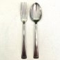 PARKWAY Stainless Glossy Dinner Spoon Fork 7.3" Vintage Serving Flatware USA
