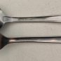 PARKWAY Stainless Glossy Dinner Spoon Fork 7.3" Vintage Serving Flatware USA
