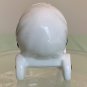 Vintage Ceramic Baby Buggy Carriage Planter Stroller Pram Newborn Boy Gift 2.25"