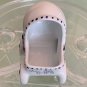 Vintage Ceramic Baby Buggy Carriage Planter Stroller Pram Newborn Boy Gift 2.25"
