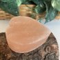 Pink Himalayan Salt Carved Heart Crystal Carving Cleansing Purification LRG 3.2"