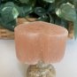 Pink Himalayan Salt Carved Heart Crystal Carving Cleansing Purification LRG 3.2"