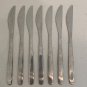 7 Ikea 224 58 Stainless Steel Flatware 8" Dinner Knives Knife Silverware Set Lot