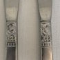 3 WM Dalton Oneida BROOKWOOD Dinner Knives Brushed Stainless Knife 8.5" Vintage