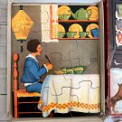 VTG Handy Spandy & Little Tom Tucker Cardboard Puzzles 30s/40s Original Box RARE