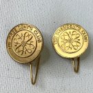 2 Vintage Avon The Presidents Club Lapel Pins 1980s Seller Award Gold Toned Pair 2 Vintage Avon The Presidents Club Lapel Pins 1980s Seller Award Gold Toned Pair