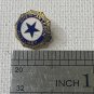 American Legion Auxiliary White Blue Enamel Pin June 1920 Star .5" Long Balfour